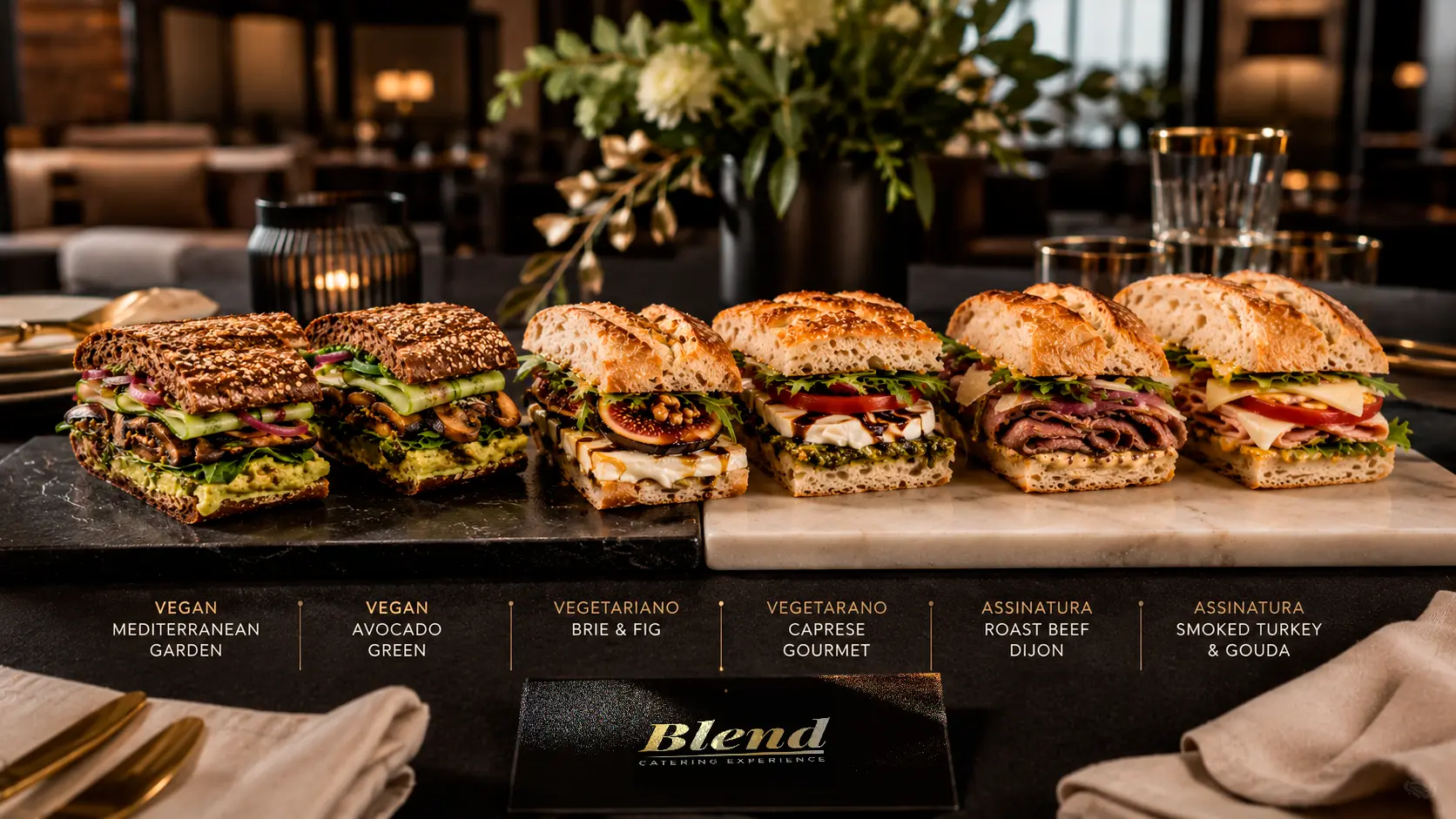 Lanches de Metro Blend
